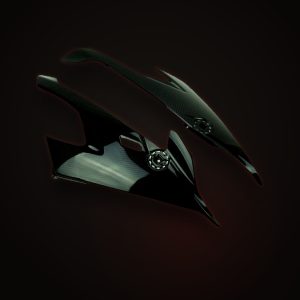 BMW S1000RR Carbon Fiber Large Side Panels